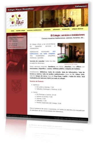 Residencias en Salamanca. Colegio Mayor Montellano