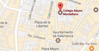 Mapa de localización del alojamiento Montellano en Salamanca